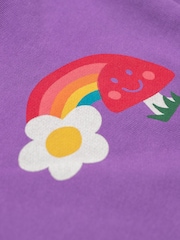 Frugi Purple Lissie Oversized Hoodie - Image 3 of 3