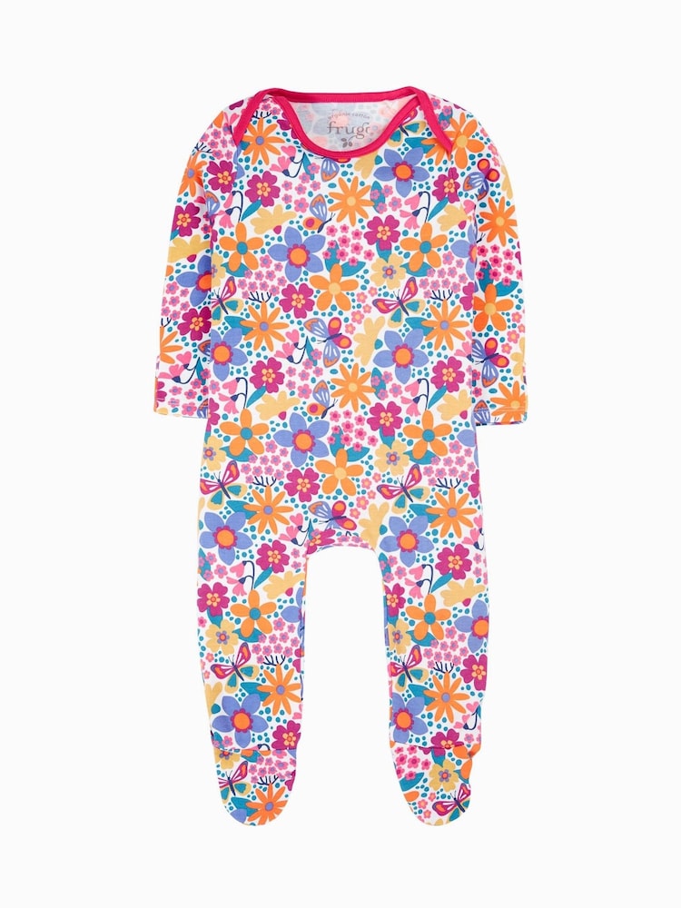 Frugi Easy Dressing Printed Babygrow - Image 6 of 6 Frugi Easy Dressing Printed Babygrow - Image 6 of 6