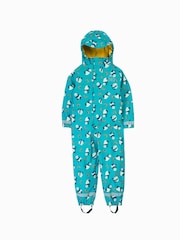 Frugi Blue Printed Puddle Buster ALL-IN-ONE - Image 1 of 6