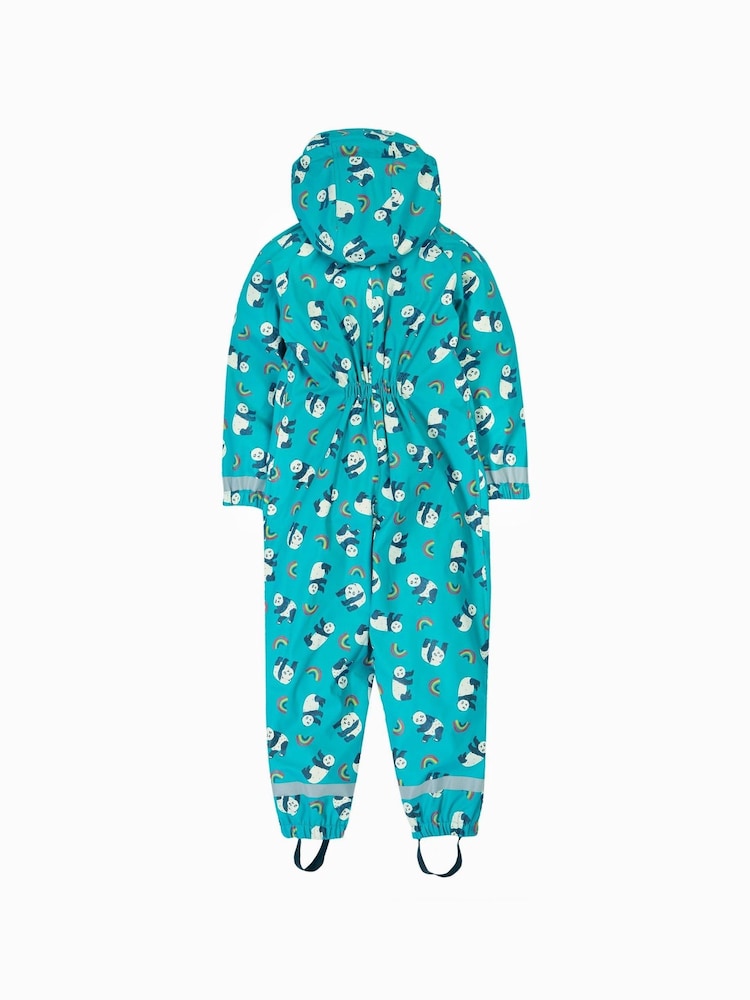 Frugi Blue Printed Puddle Buster ALL-IN-ONE - Image 2 of 6