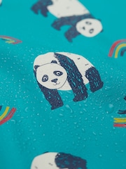 Frugi Blue Printed Puddle Buster ALL-IN-ONE - Image 4 of 6