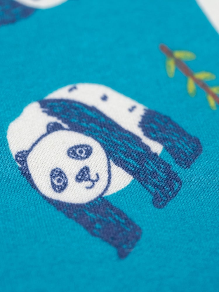 Frugi Blue Easy On Printed Jumper - Image 3 of 3