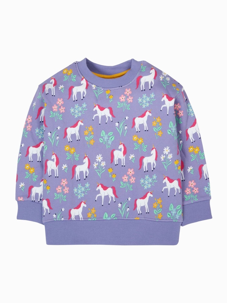 Morado - Frugi Superb Sweatshirt - Imagen 1 de 3