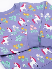 Morado - Frugi Superb Sweatshirt - Imagen 2 de 3