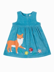 Frugi Blue Lily Cord Dress - Image 2 of 4