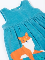 Frugi Blue Lily Cord Dress - Image 3 of 4