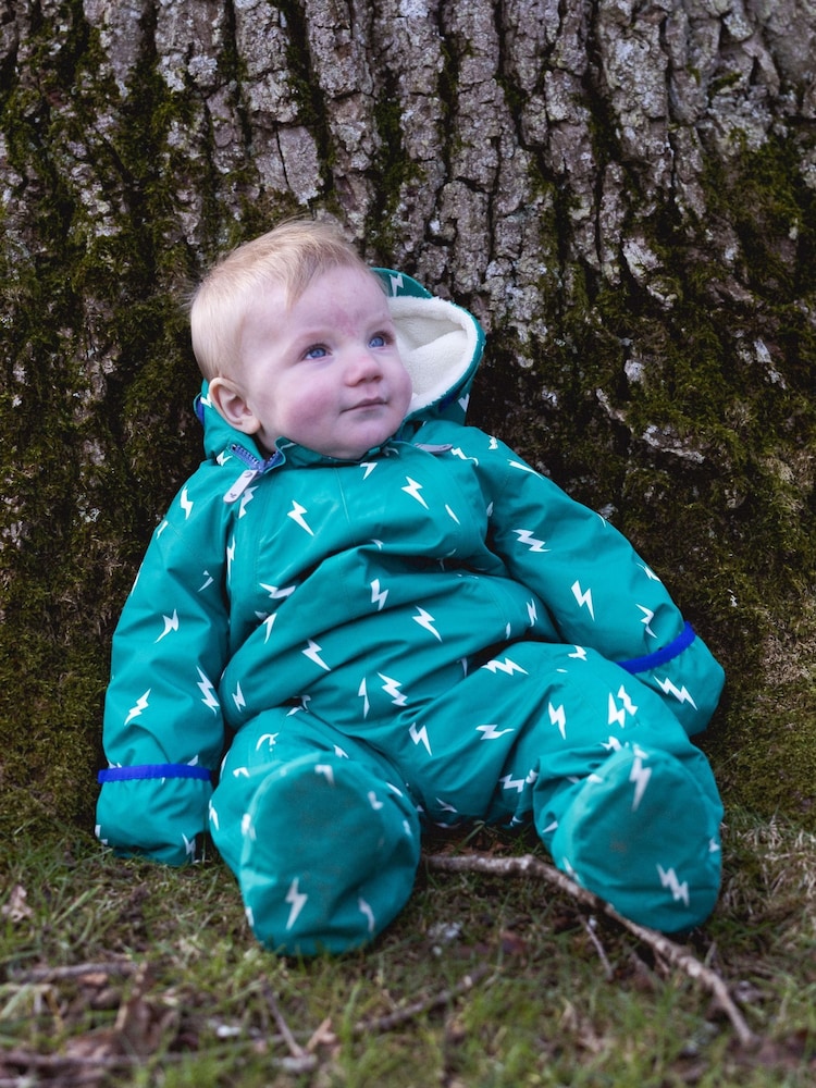 Muddy Puddles Green Waterproof 3-in-1 Puddlesuit - Image 2 of 11