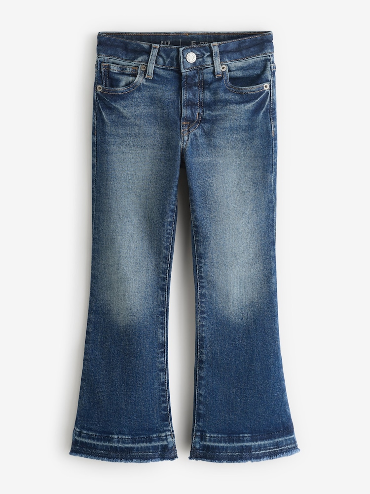 Gap Blue High Waisted Flare Stretch Denim Jeans (4-16yrs) (5-13yrs) - Image 1 of 5
