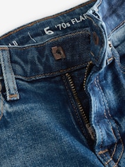 Gap Blue High Waisted Flare Stretch Denim Jeans (4-16yrs) (5-13yrs) - Image 3 of 5