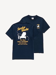 Service Works Blue Bar & Kitchen T-Shirt - Image 1 of 1