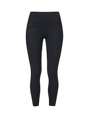 Sweaty Betty Black 7/8 Length Power Embossed Workout Leggings - Image 8 of 8