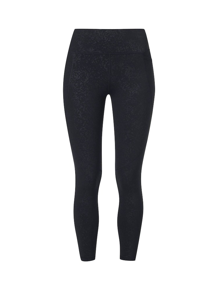 Sweaty Betty Black 7/8 Length Power Embossed Workout Leggings - Image 8 of 8