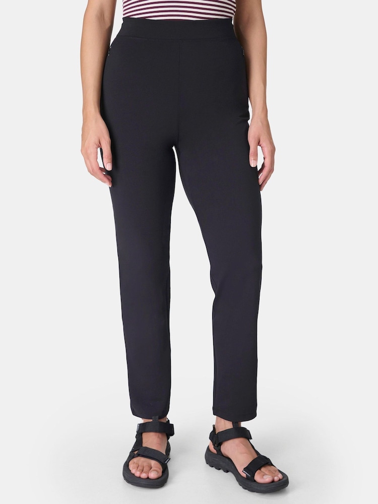 Sweaty Betty Black 29 inch inside seam Explorer 25" Trousers - Image 1 of 7 Sweaty Betty Black 29 inch inside seam Explorer 25" Trousers - Image 1 of 7