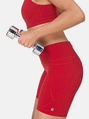 Sweaty Betty Red 6" Inseam Power Workout Leggings - Image 2 of 6