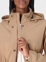 Sweaty Betty Brown Guide Waterproof Parka - Image 6 of 8