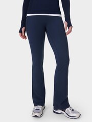 Sweaty Betty Blue 30 inch inside seam Power 30" Bootcut Workout Trousers - Image 1 of 9