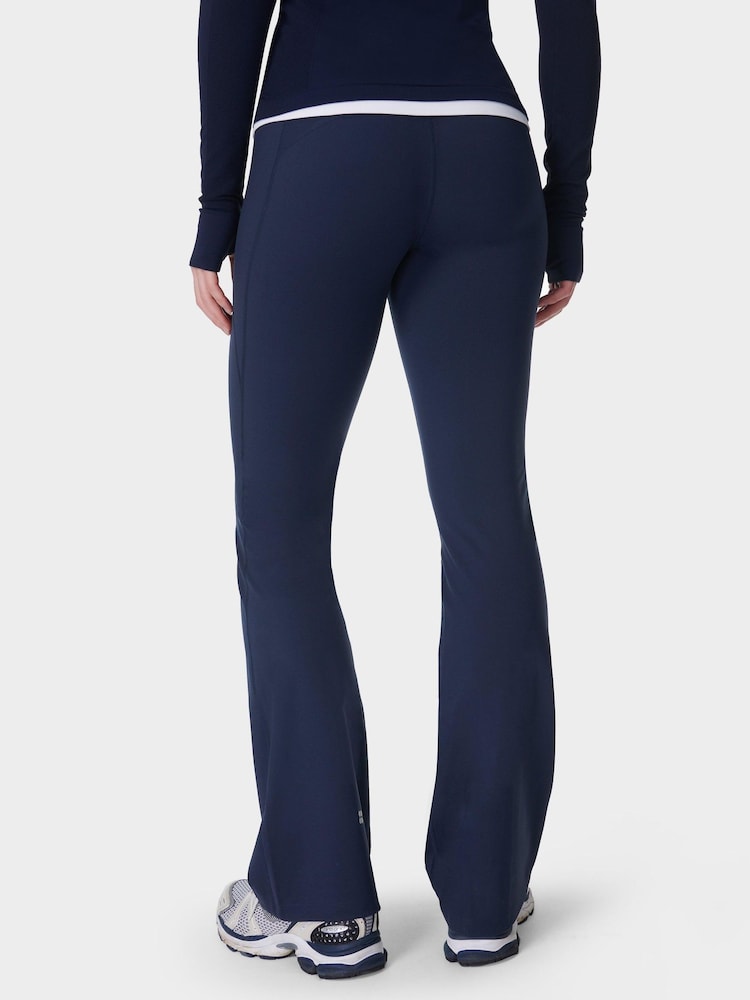 Sweaty Betty Blue 30 inch inside seam Power 30" Bootcut Workout Trousers - Image 2 of 9