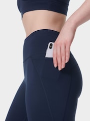 Sweaty Betty Blue 30 inch inside seam Power 30" Bootcut Workout Trousers - Image 6 of 9
