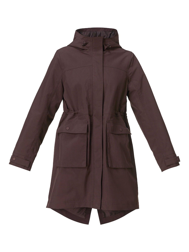 Sweaty Betty Brown Stride Waterproof Coat - Image 8 of 8 Sweaty Betty Brown Stride Waterproof Coat - Image 8 of 8