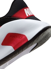 Nike Black/Red Flex Train Gym Trainers - Image 10 of 11