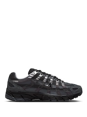 Nike Black Silver Metallic P-6000 Trainers - Image 1 of 11