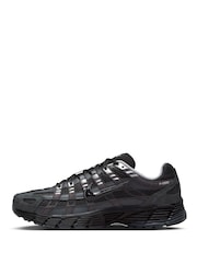 Nike Black Silver Metallic P-6000 Trainers - Image 4 of 11