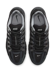 Nike Black Silver Metallic P-6000 Trainers - Image 7 of 11