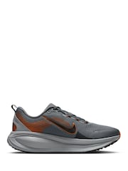 Nike Orange/Grey Vomero 18 Running Trainers - Image 3 of 10