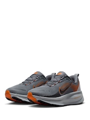 Nike Orange/Grey Vomero 18 Running Trainers - Image 5 of 10
