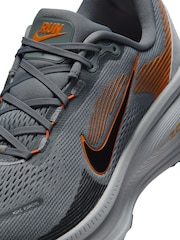 Nike Orange/Grey Vomero 18 Running Trainers - Image 8 of 10