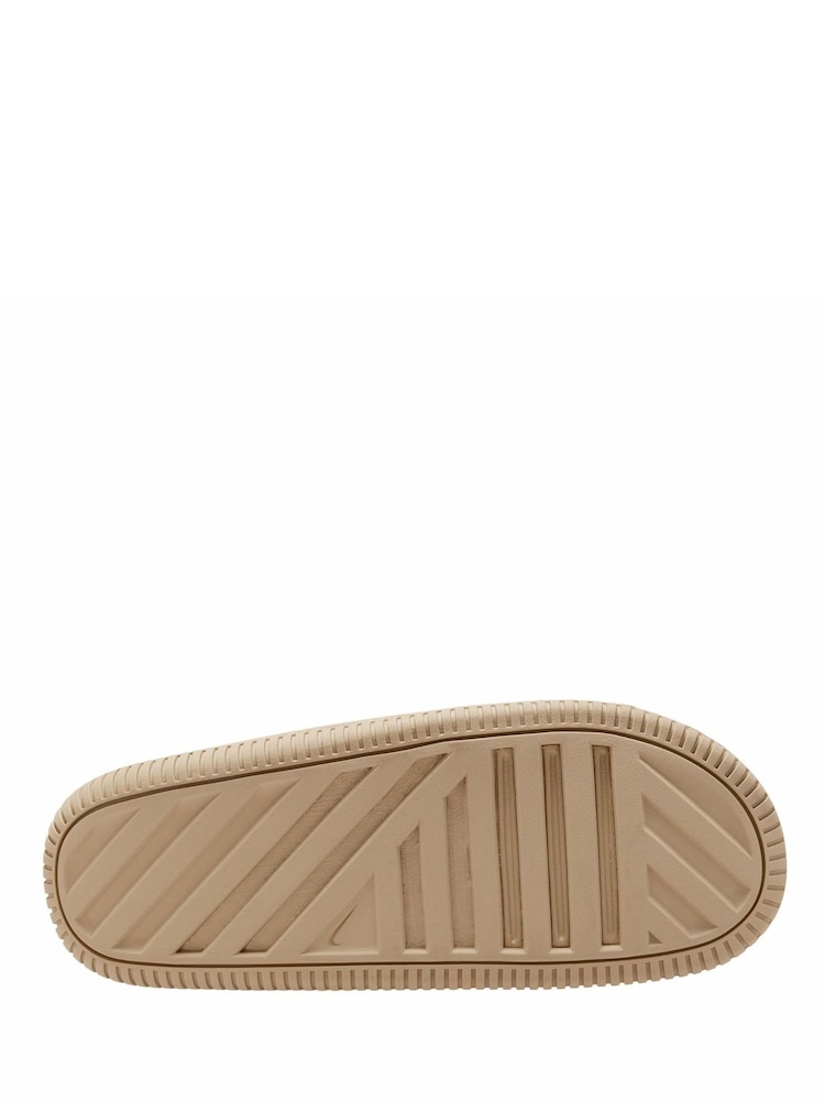 Nike Brown Calm Sliders - Image 4 of 4