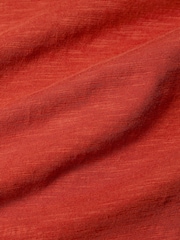 Seasalt Cornwall Orange Carlyon Top Cotton Jersey - Image 5 of 5