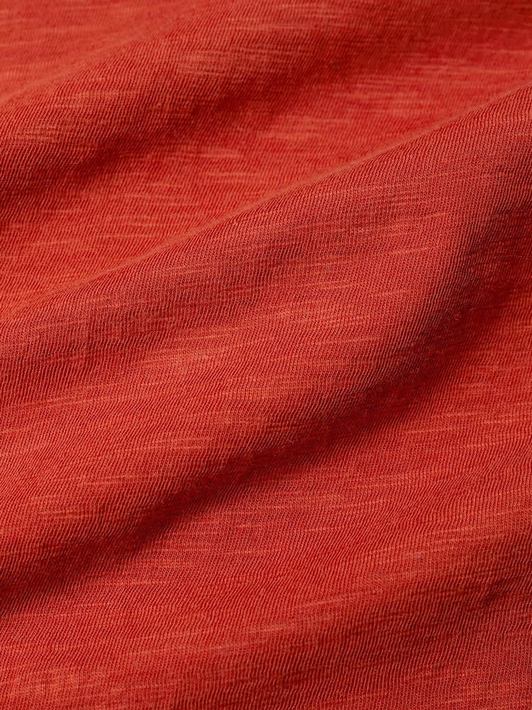 Seasalt Cornwall Orange Carlyon Top Cotton Jersey - Image 5 of 5 Seasalt Cornwall Orange Carlyon Top Cotton Jersey - Image 5 of 5
