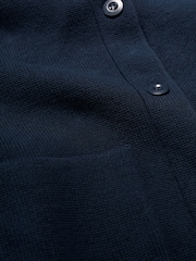 Seasalt Cornwall Blue Rock Lily Knitted Jacket - Image 5 of 5