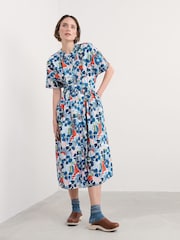 Seasalt Cornwall Blue Lamorna Dress - Image 2 of 5