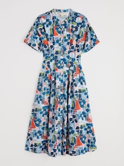 Seasalt Cornwall Blue Lamorna Dress - Image 4 of 5