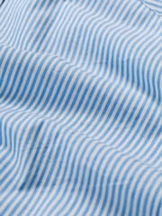 Seasalt Cornwall Blue Oversized Sea Path Poplin Shirt - Image 5 of 5