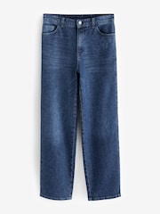 Seasalt Cornwall Blue Petite Penwith Straight Leg Jeans - Image 4 of 4