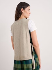 Seasalt Cornwall Natural Sea Aster Vest - Image 2 of 5