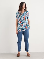 Seasalt Cornwall Blue Porthgwarra Tunic - Image 2 of 5