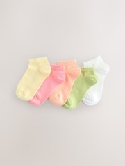 Multi Cotton Rich Trainer Socks 5 Pack - Image 1 of 3