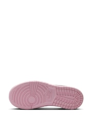 Nike Red Junior Dunk Low Trainers - Image 8 of 12