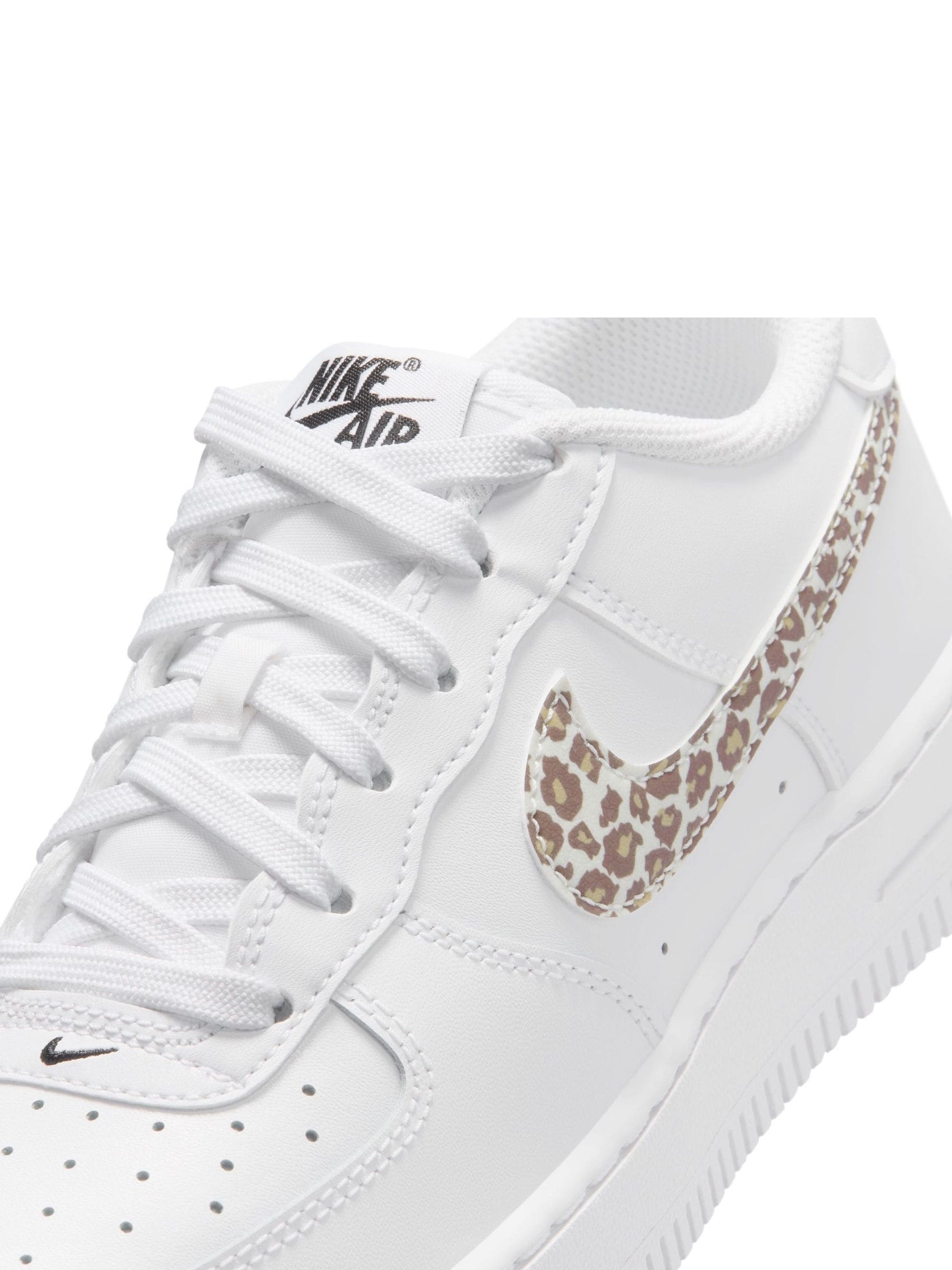 nike white cheetah shoes