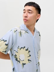 Camisa com estampa floral JACK & JONES - Imagem 1 de 4