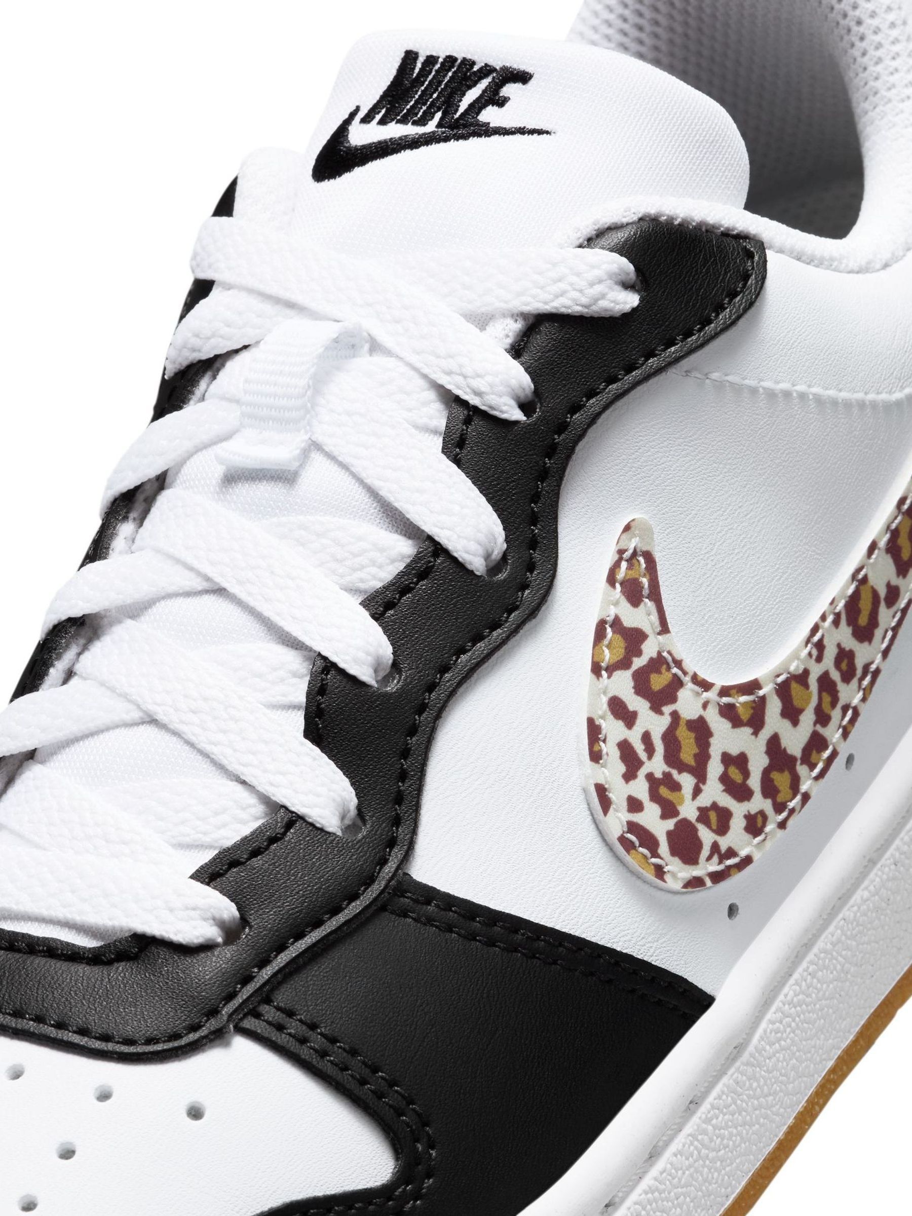 Cumpără Negru/Alb/Imprimeu leopard - pantofi sport pentru tineri