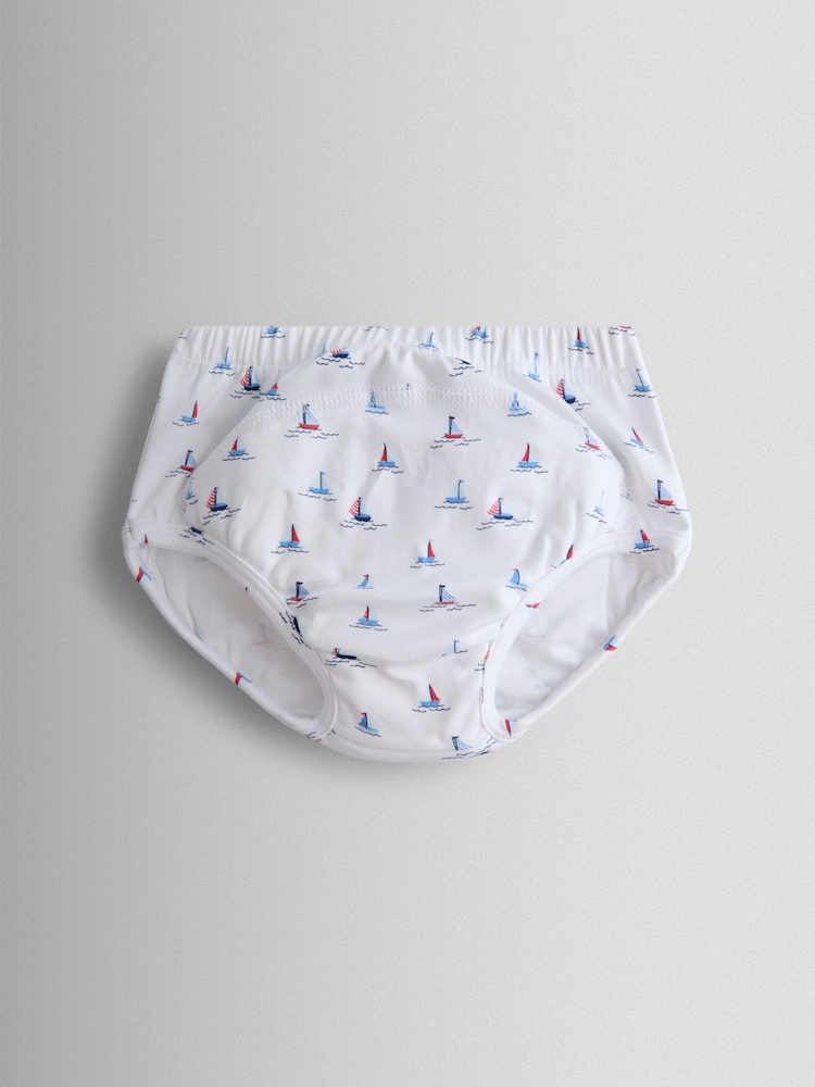 Синий в полоску - Набор из 3спортивных брюк с тракторами JoJo Maman Bébé - Изображение 2 8