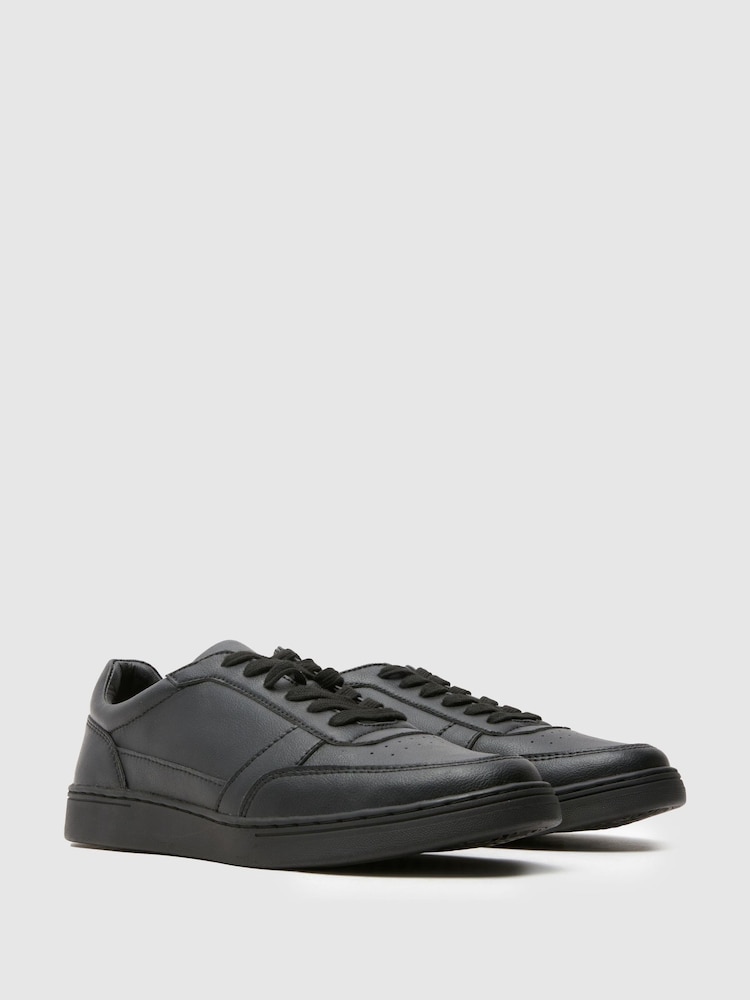 Schuh Welby Lace-Up Black Shoes - Image 2 of 3 Schuh Welby Lace-Up Black Shoes - Image 2 of 3