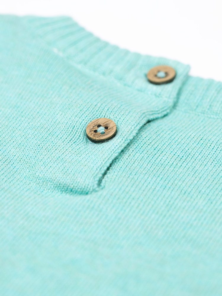 Frugi Blue Ava Knitted Dress - Image 3 of 3