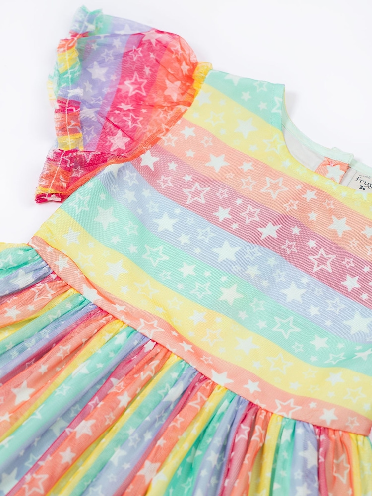 Frugi Blue Penny Party Dress - Image 2 of 3
