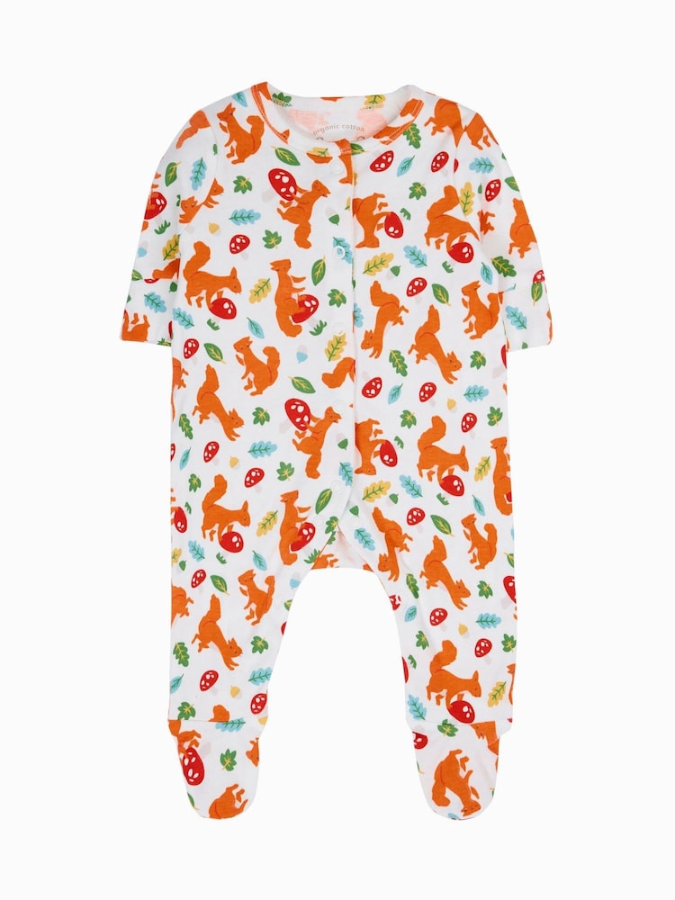 Frugi Blue Scrumptious Babygrow Gift Set - Image 2 of 4 Frugi Blue Scrumptious Babygrow Gift Set - Image 2 of 4